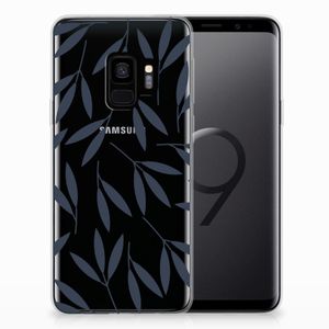 Samsung Galaxy S9 TPU Case Leaves Blue