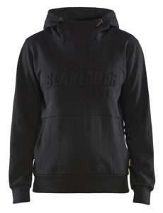 Blåkläder Dames hoodie 3D 35601158 | Zwart | Maat 3XL - 7330509771440