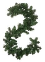HEMA Kerstslinger groen (groen) HEMA Kerstslinger groen (groen)