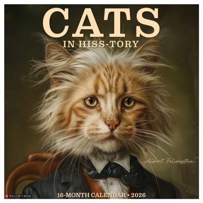 Katten in Hiss-tory Kalender 2026