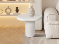 Salontafel TAVIR 58 cm cement wit Salontafel TAVIR 58 cm cement wit