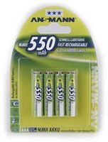 Ansmann maxE HR03 Oplaadbare AAA batterij (potlood) NiMH 550 mAh 1.2 V 4 stuk(s) - thumbnail