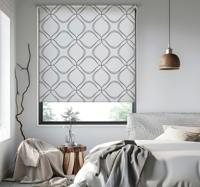 Abstract kruisbladpatroon Moderne raambekleding