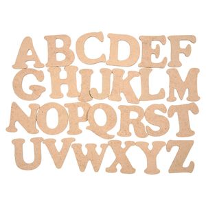 Creativ Company Houten letters a-z, 26st.
