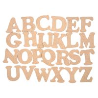 Creativ Company Houten letters a-z, 26st.