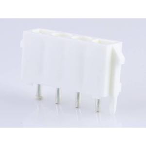 Molex 432550129 Male behuizing (board) Totaal aantal polen: 4 Rastermaat: 6.35 mm Inhoud: 1 stuk(s) Tray