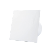 Whisper Pro-design Badkamerventilator - Ø125mm - Met Nalooptimer - Vlak Kunststof - Wit Whisper Pro-design Badkamerventilator - Ø125mm - Met Nalooptimer - Vlak Kunststof - Wit