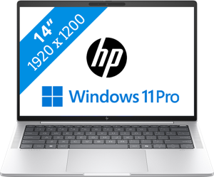 HP EliteBook 1040 14 G11 Intel Core Ultra 7 155H Laptop 35,6 cm (14") Touchscreen WUXGA 16 GB LPDDR5x-SDRAM 512 GB SSD Wi-Fi 6E (802.11ax) Windows 11 Pro Zilver