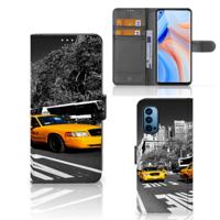 OPPO Reno 4 Pro 5G | Flip Cover | New York Taxi