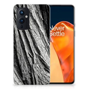 Bumper Hoesje OnePlus 9 Boomschors Grijs