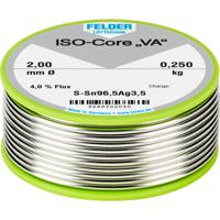 Felder Löttechnik ISO-Core VA Soldeertin Spoel Sn96,5Ag3,5 0.250 kg 2 mm - thumbnail