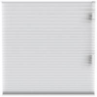 Leen Bakker - Fenstr Plisségordijn Chicago Dubbel 25mm Lichtdoorlatend - (10011) - Polyester - Wit - 120x10x10 Cm