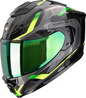 SCORPION EXO-1500 Air Sleek, Integraalhelm, Zwart-Groen