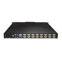 StarTech.com 16 poorts KVM console voor server rack 19" 1U - thumbnail