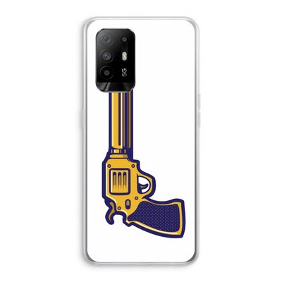 Pew Pew Pew: Oppo A95 5G Transparant Hoesje