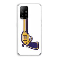 Pew Pew Pew: Oppo A95 5G Transparant Hoesje