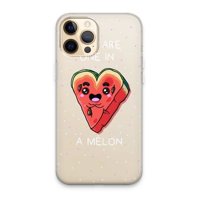 One In A Melon: iPhone 13 Pro Max Transparant Hoesje