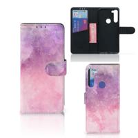 Hoesje Motorola G8 Power Pink Purple Paint Hoesje Motorola G8 Power Pink Purple Paint