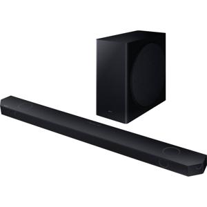 Samsung Q-Soundbar HW-Q810GD Surroundsysteem Zwart Dolby Atmos, Bluetooth, High-Resolution Audio, WiFi, Wandbevestiging, Spraakbesturing