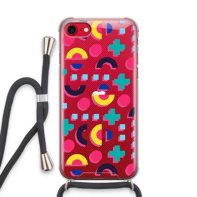 8-bit N°2: iPhone SE 2020 Transparant Hoesje met koord