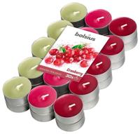 Bolsius Geurtheelicht multi colour brick 30 cranberry
