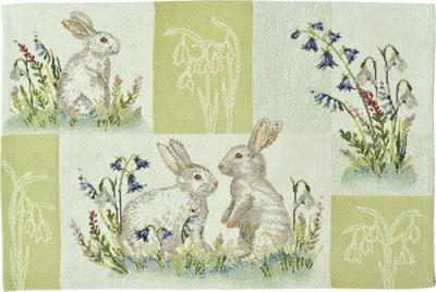 Sander Sander placemat Bunnies Patch 32x48 Fb. 40 - Multi