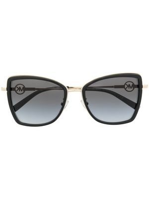 Michael Kors lunettes de soleil à monture géométrique - Noir