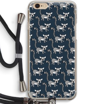 Makis: iPhone 6 / 6S Transparant Hoesje met koord