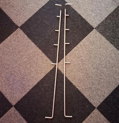 Ami Continental Achterdeur Rails (Set)