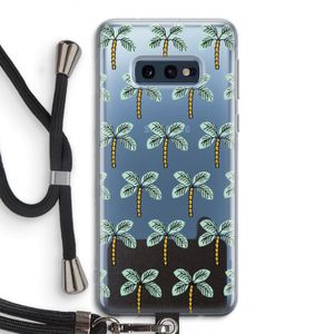 Paradise: Samsung Galaxy S10e Transparant Hoesje met koord