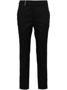 Peserico pantalon de tailleur 4718 - Noir