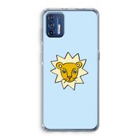 Kleine leeuw: Motorola Moto G9 Plus Transparant Hoesje