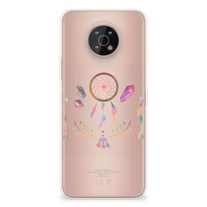 Nokia G50 Telefoonhoesje met Naam Boho Dreamcatcher