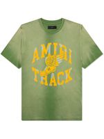 AMIRI t-shirt à logo Track imprimé - Vert