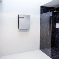 Spiegelkast Vico Cube | 60x70 cm | 1 Deur | Zonder verlichting | Zwart