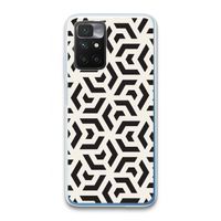 Crazy pattern: Xiaomi Redmi 10 Transparant Hoesje