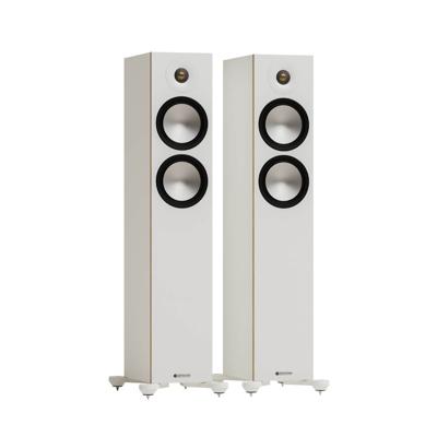 Monitor Audio Bronze 300 7G Passieve Vloerstaande Speaker - Wit (Per paar Monitor Audio Bronze 300 7G Passieve Vloerstaande Speaker - Wit (Per paar
