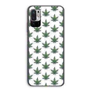 Weed: Xiaomi Redmi Note 10 5G Transparant Hoesje