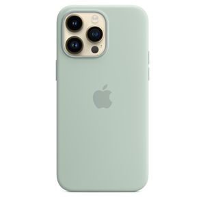 Apple Siliconenhoesje met MagSafe voor iPhone 14 Pro Max - Agavegroen telefoonhoesje