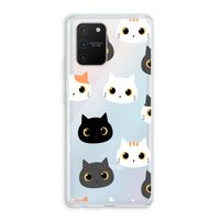 Katten: Samsung Galaxy S10 Lite Transparant Hoesje