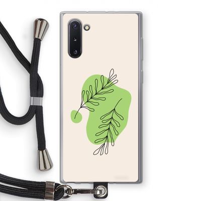 Beleaf in you: Samsung Galaxy Note 10 Transparant Hoesje met koord