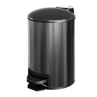 Brauer Pedaalemmer - 3 Liter - Gunmetal Geborsteld