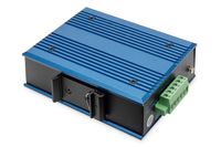 Digitus DN-651131 netwerk-switch Unmanaged Fast Ethernet (10/100) Power over Ethernet (PoE) Zwart, Blauw - thumbnail