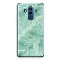 Groen marmer: Huawei Mate 10 Pro Transparant Hoesje