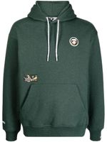 AAPE BY *A BATHING APE® hoodie à patch logo - Vert - thumbnail