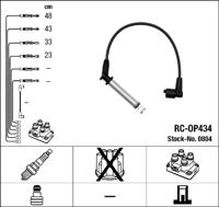 Bougiekabelset NGK, u.a. für Opel, Vauxhall