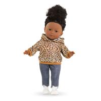 Corolle luipaard trui voor poppen, 36cm