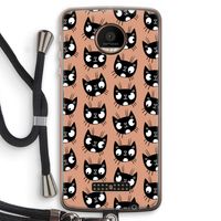 Kat: Motorola Moto Z Force Transparant Hoesje met koord