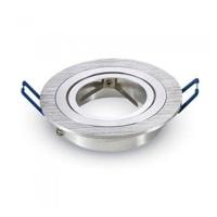Chandler LED Inbouwspot - Kantelbaar armatuur - Diameter 90mm - GU10 Fitting incl. lamphouder - Rond - IP20 voor binnen - RVS