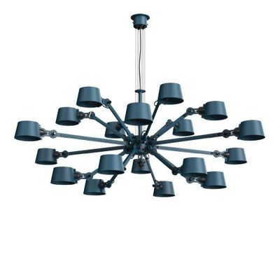 Tonone Bolt Chandelier 18 arms Hanglamp - Blauw